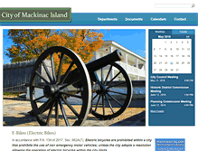 Tablet Screenshot of cityofmi.org